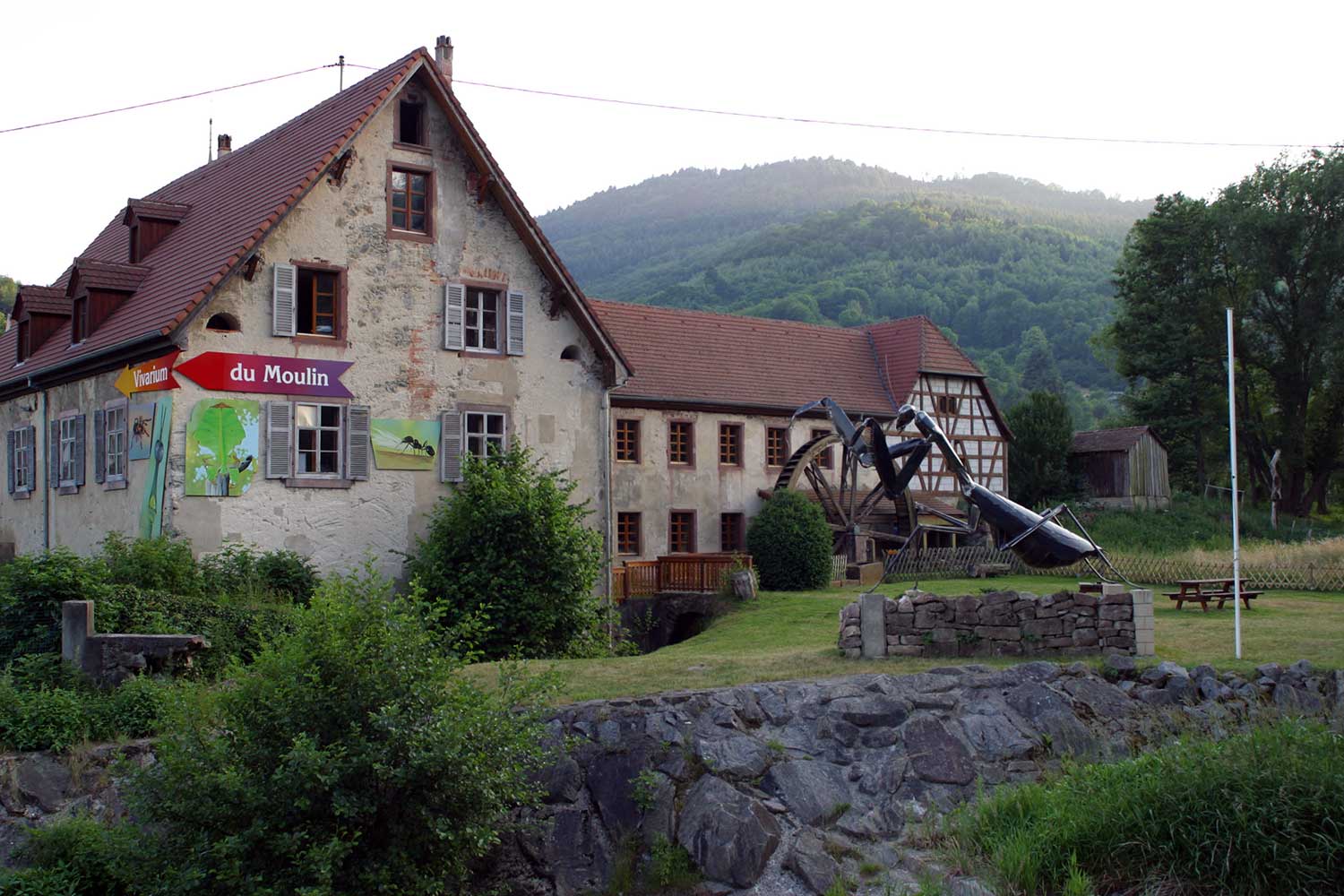 le vivarium du moulin (68610 Lautenbach-Zell) Moulin